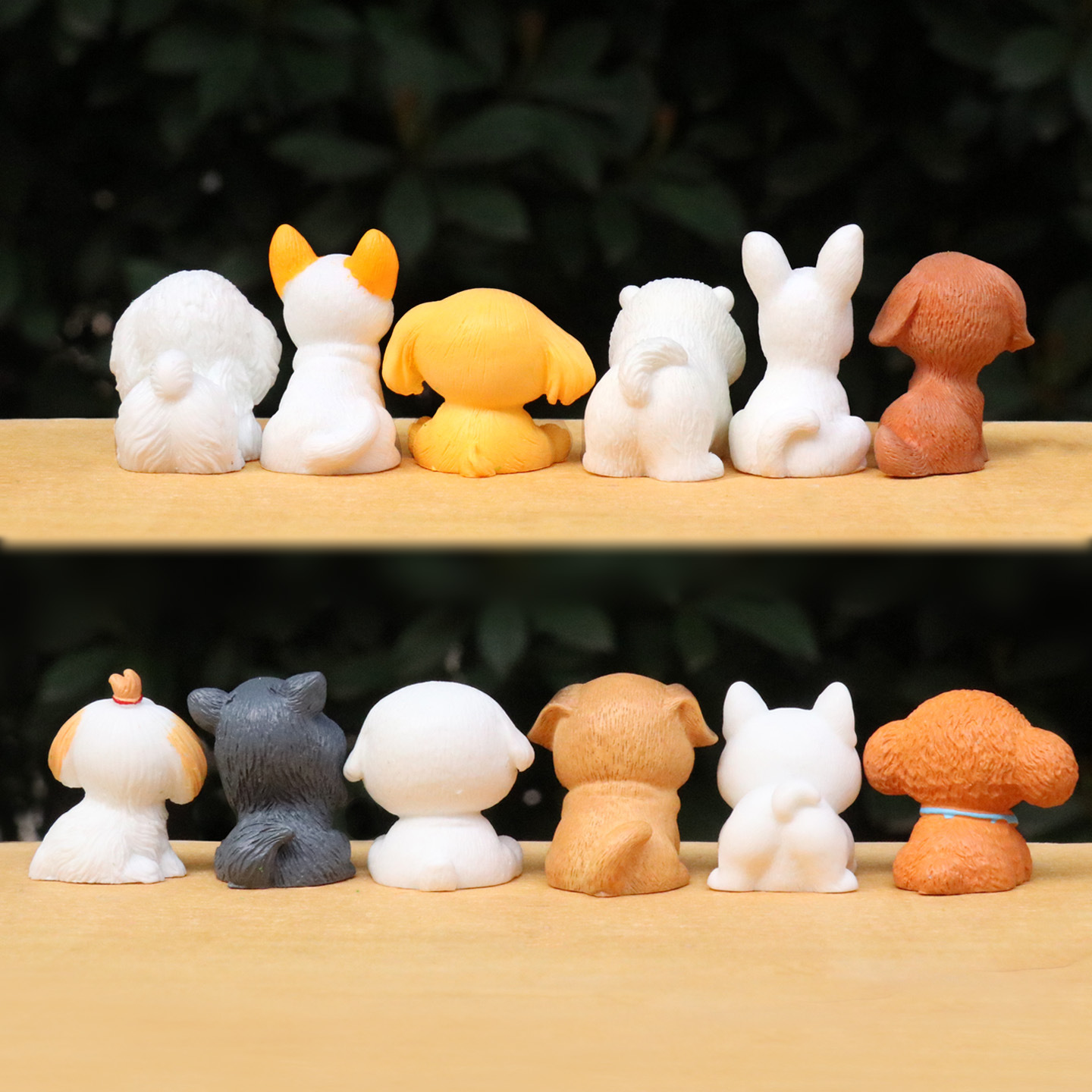12pcs Cute Simulation Dog Pupp - đánh giá và giá First Bonsai Garden